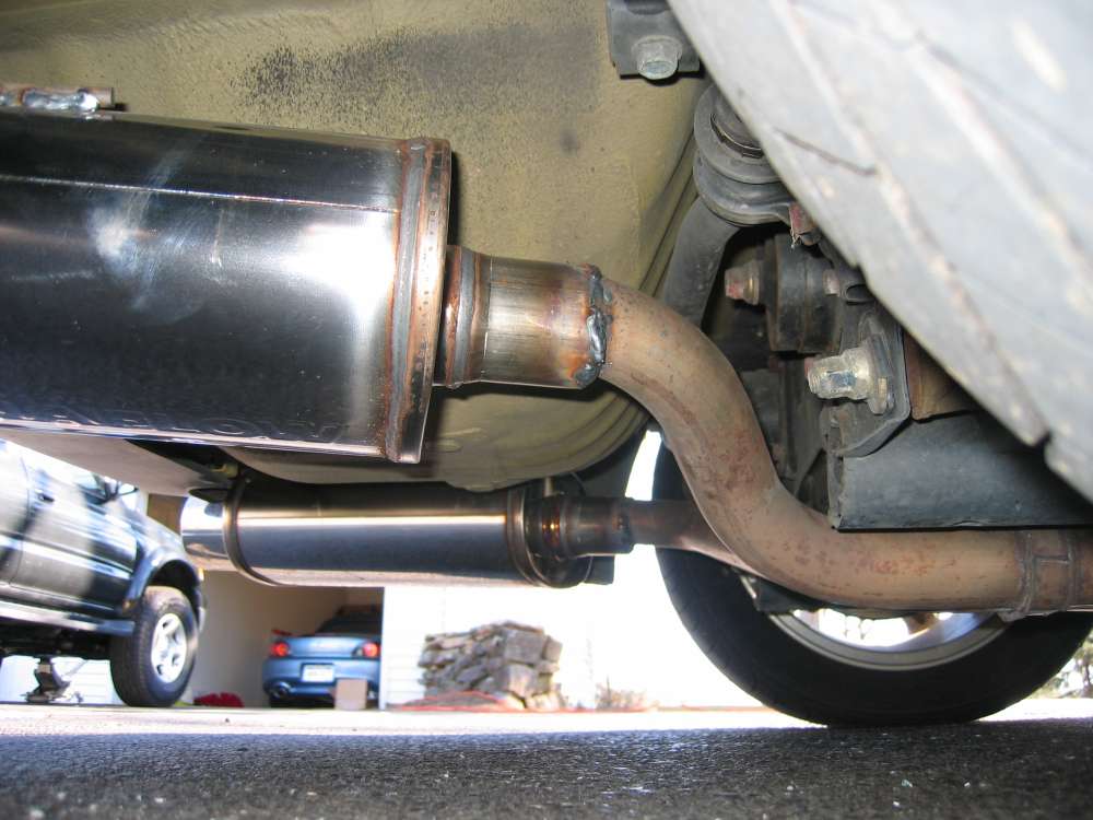 Pics of My Magnaflow Muffler Install S2KI Honda S2000 Forums